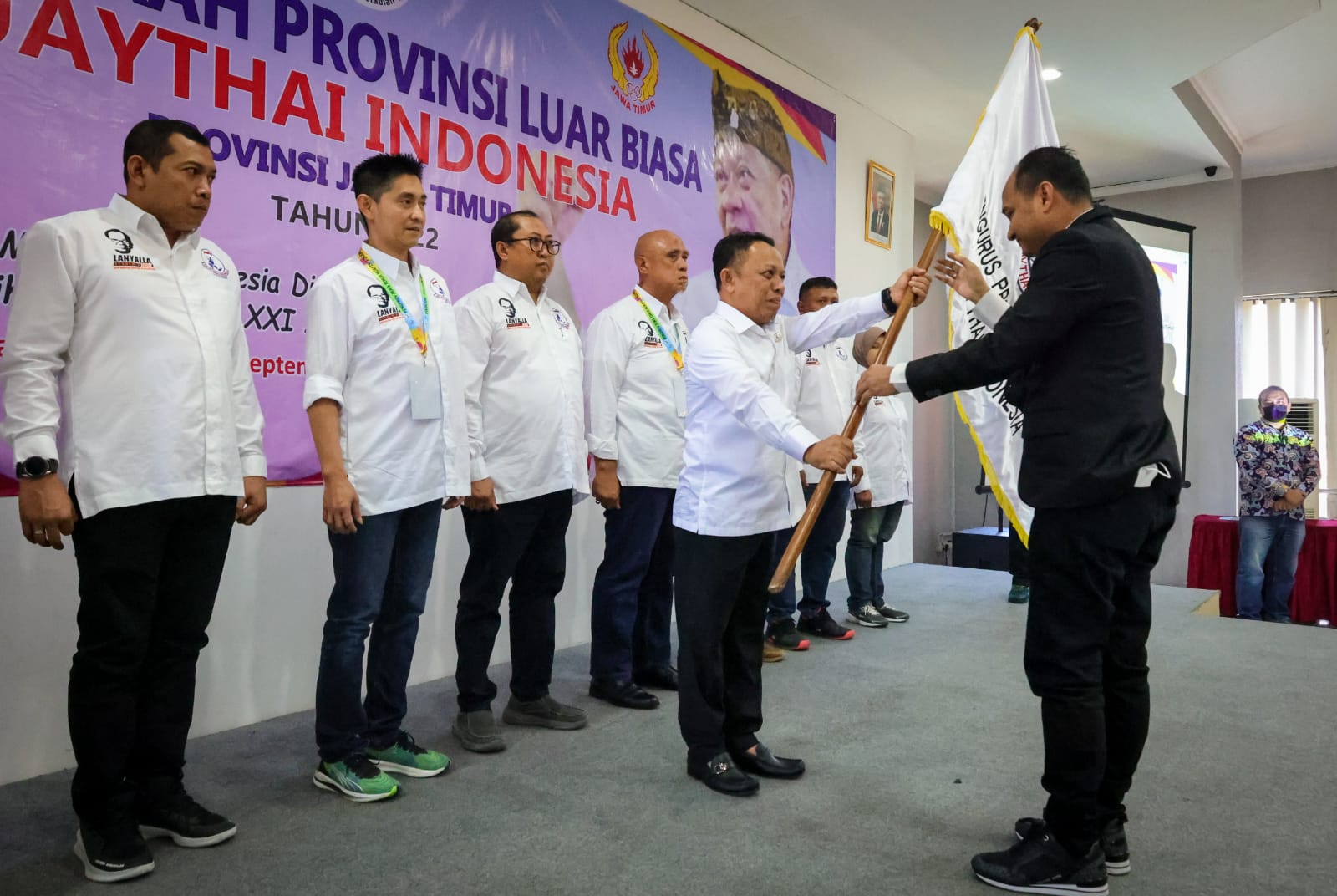 Baso Juherman Ketua Umum Muaythai Indonesia Provinsi Jawa Timur