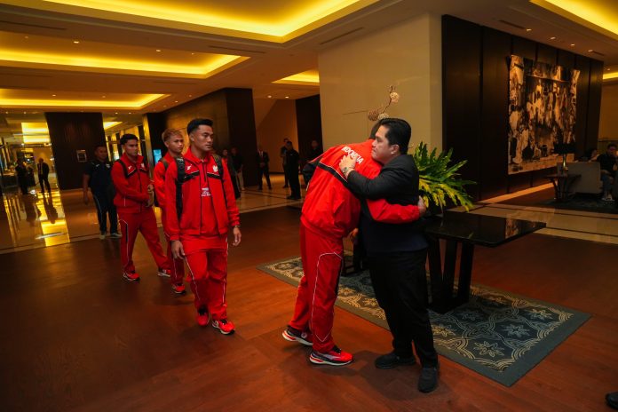 Lepas Pemain Timnas ke Australia, Erick Thohir: Persiapan Baik, Semoga Lancar Bertanding