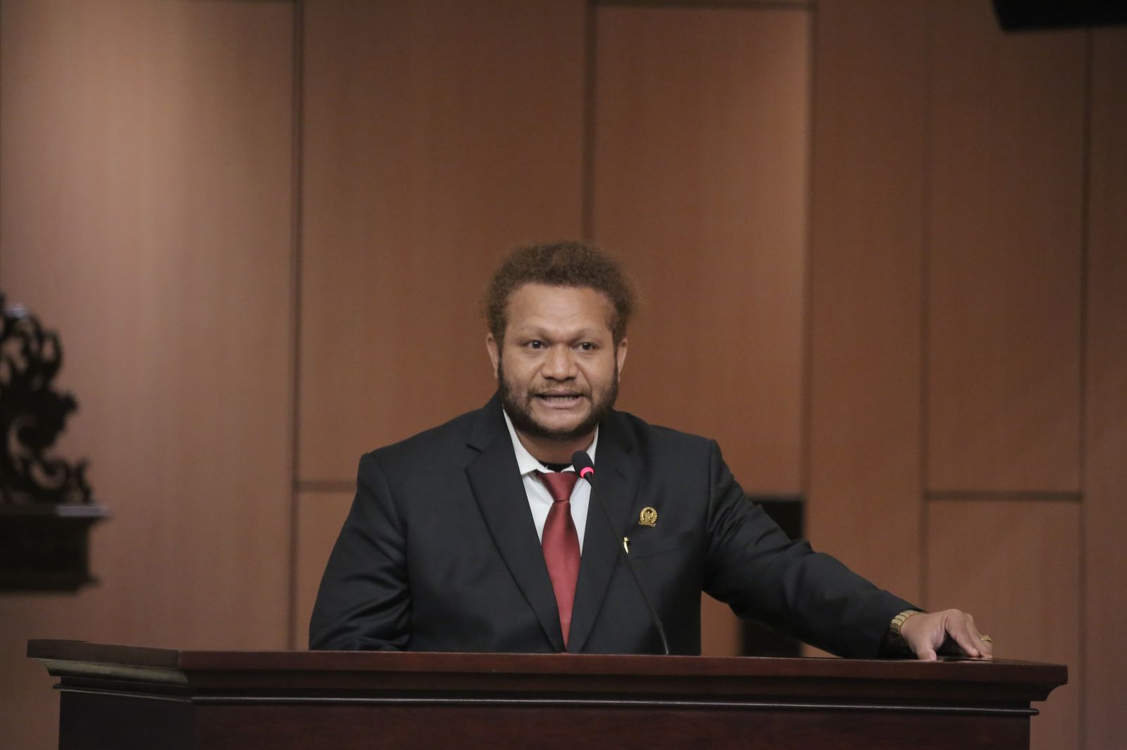 Foto : Anggota DPD RI Paul Finsen Mayor (PFM)