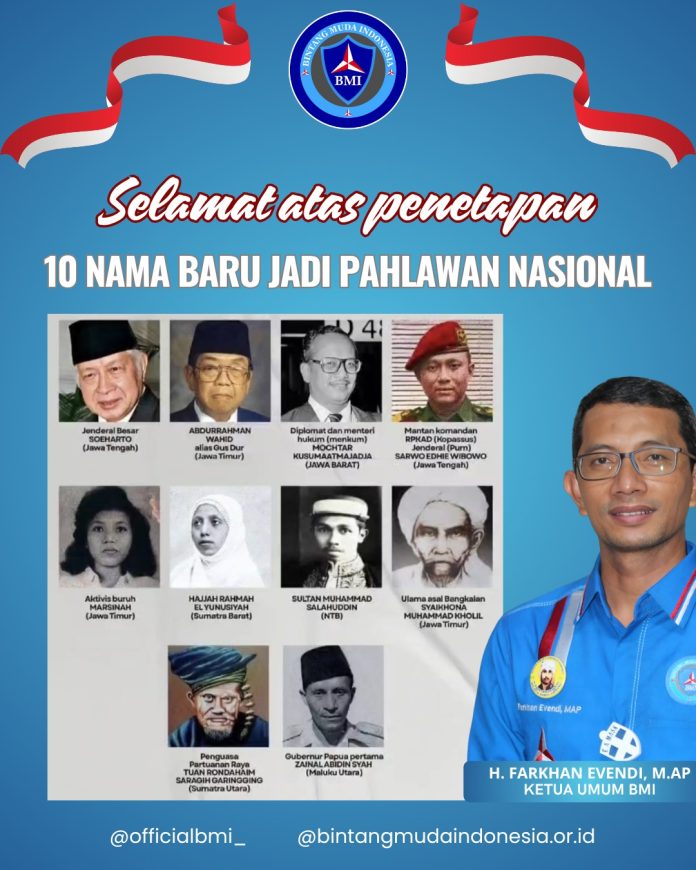 Ketua Umum DPN Bintang Muda Indonesia Farkhan Evendi