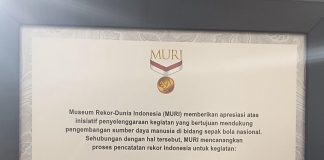 PSSI Cetak Sejarah Baru: Kursus 2.500 Pelatih Sepak Bola Lisensi D dan 500 Pelatih Futsal Resmi Masuk Rekor MURI